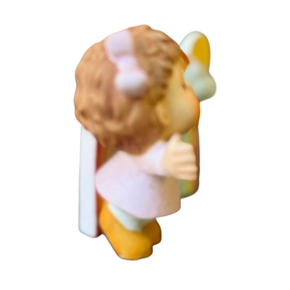 Vintage Enesco Dear God Kids Figurine Rainbow Sun "Your Sun Is Shining" Korea - Picture 4 of 12